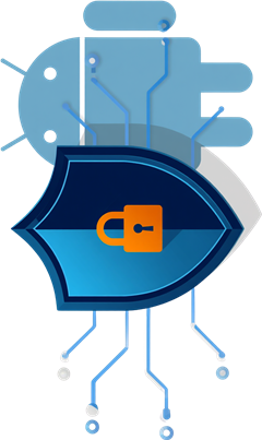 PhishGuard shield-and-lock logo